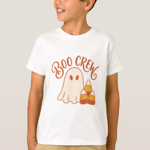 Boo Crew Süße Geister Candy Corn Halloween Gruppe T-Shirt