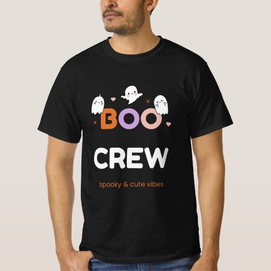 BOO CREW | Süßes Halloween-Geister-T-Shirt T-Shirt (Vorderseite)