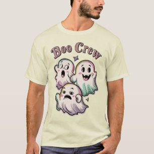 Boo Crew – Süßes Trio-Geister-Halloween T-Shirt