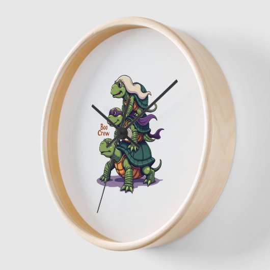Boo Crew Turtle Uhr (Winkel)