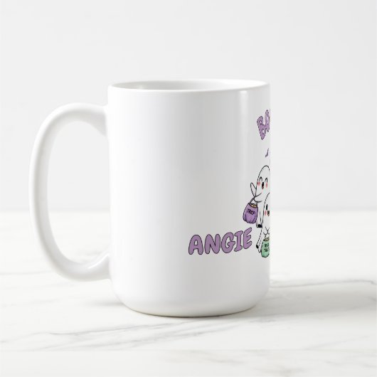 Boo Crew Two Names Halloween Kaffeetasse (Links)