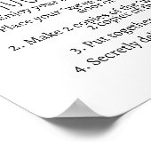 Boo-Crew-Überraschung - Ein Halloween-Spiel Poster (Ecke)