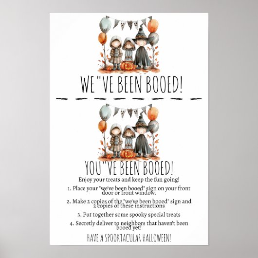 Boo-Crew-Überraschung - Ein Halloween-Spiel Poster (Vorne)