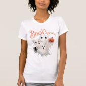 Boo-Crew - Witziges Halloween-Design T-Shirt (Vorderseite)