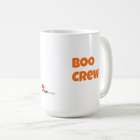 Boo Crew - Witziges Halloween Pet Kaffeetasse (VorderseiteRechts)