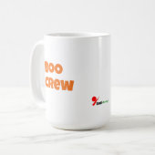 Boo Crew - Witziges Halloween Pet Kaffeetasse (Vorderseite Links)