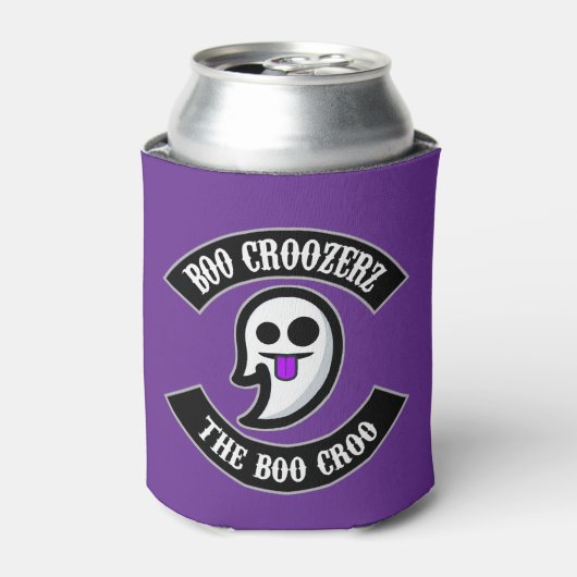 Boo Croozerz-The Boo Croo-Can Koozie Dosenkühler (Kanne Vorderseite)