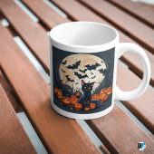 Boo! Dark Halloween Thema Geschenkdesign Kaffeetasse