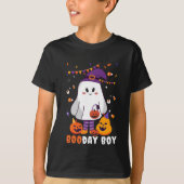 boo-day boy halloween birthday T-Shirt (Vorderseite)