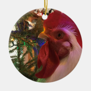 Boo die Roo Kreis-Weihnachtsverzierung Keramik Ornament