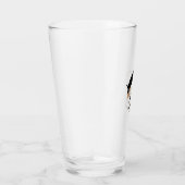 Boo Dog Halloween Hund Spooky Glas (Rechts)