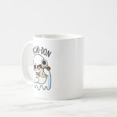 Boo-don Funny Ghost Udon Pun Kaffeetasse (Vorderseite Links)