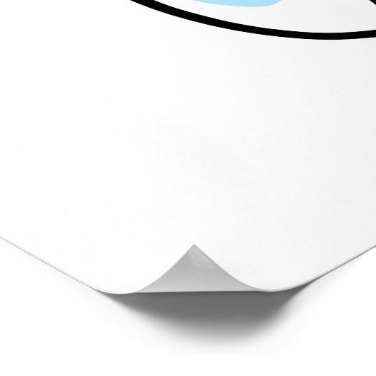 Boo-don Funny Ghost Udon Pun Poster (Ecke)