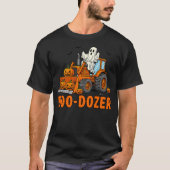 Boo-Dozer Halloween Baughost Pumpkin T-Shirt (Vorderseite)