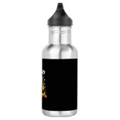 Boo Dozer Halloween Geist Bulldozer_1 Edelstahlflasche (Rechts)