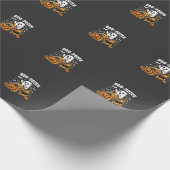 Boo Dozer Halloween Geist Bulldozer_1 Geschenkpapier (Ecke)