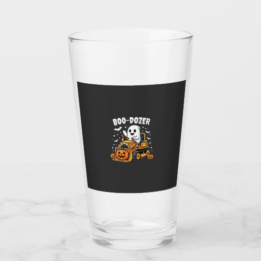 Boo Dozer Halloween-Geist-Bulldozer_1 Glas (Vorderseite)