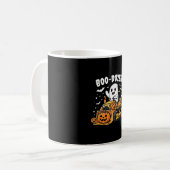 Boo Dozer Halloween Geist Bulldozer_1 Kaffeetasse (Vorderseite Links)
