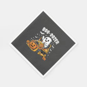 Boo Dozer Halloween Geist Bulldozer_1 Serviette (Ecke)