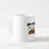 Boo-Dozer Halloween-Geist-Bulldozer-Design_1 Kaffeetasse (Vorderseite Links)