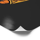 Boo-Dozer Halloween-Geist-Bulldozer-Design_1 Poster (Ecke)
