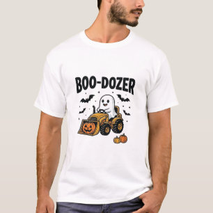 Boo-Dozer Halloween-Geist-Bulldozer-Design_1 T-Shirt