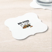 Boo-Dozer Halloween-Geist-Bulldozer-Design_1 Untersetzer (angewinkelt)
