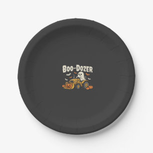 Boo-Dozer Halloween-Geister-Bulldozer-Design_1 Pappteller