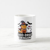 Boo-Dred Dragon Niedlich Halloween Art Kaffeetasse (Mittel)