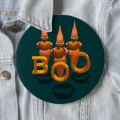 Boo! Drei Niedliche Ghostien Button (Beispiel)