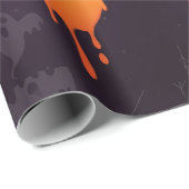 🎃 BOO-Drilling Halloween Briefe mit Geistern Geschenkpapier (Rolleneckpunkt)