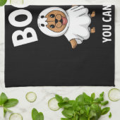 Boo, du kannst mir zu Halloween keine Hunde und Ka Geschirrtuch (Gefaltet)