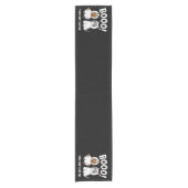 Boo, du kannst mir zu Halloween keine Hunde und Ka Kurzer Tischläufer (Vorderseite)