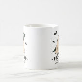 Boo Echse Bartagame Halloween Geist Kunst Kaffeetasse (Mittel)