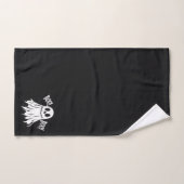 BOO! - Ein grinsender Grinsen Badhandtuch Set (Handtuch)