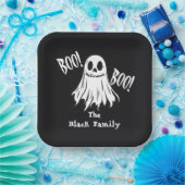 BOO! - Ein grinsender Grinsen Pappteller (Party)