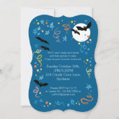 Boo! Einladung von Kid zum Halloween-Party (Rückseite)