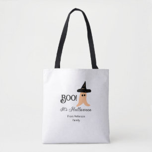 Boo es ist Halloween vom orangefarbenen Geist Tasche