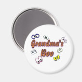 BOO EYES GRANDMA MAGNET (Vorderseite/Rückseite)