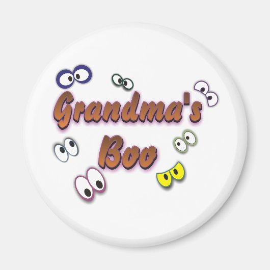BOO EYES GRANDMA MAGNET (Vorne)