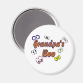 BOO EYES GRANDPA MAGNET (Vorderseite/Rückseite)