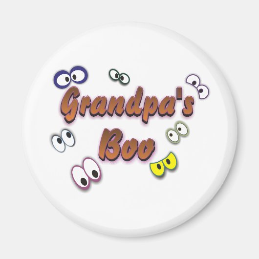 BOO EYES GRANDPA MAGNET (Vorne)