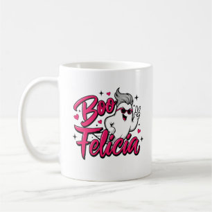 "Boo, Felicia" Frecher Halloween-Geist  Kaffeetasse
