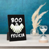 Boo Felicia Halloween Design Fotoplatte (Seite)