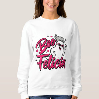 "Boo Felicia" spooky season Sweatshirt