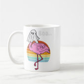 Boo Flamingo Ghost Soky Halloween Costume Bird Ani Kaffeetasse (Links)