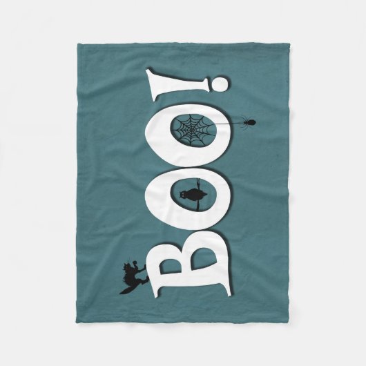 Boo! Fleecedecke (Vorderseite)