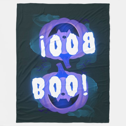 Boo! Fleecedecke (Vorderseite)