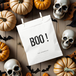 Boo   Frohe Halloween Geschenktütchen