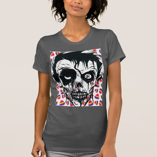 Boo Frohes Halloween T-Shirt (Vorderseite)